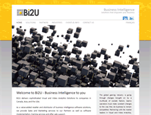 Tablet Screenshot of bi2u.ca